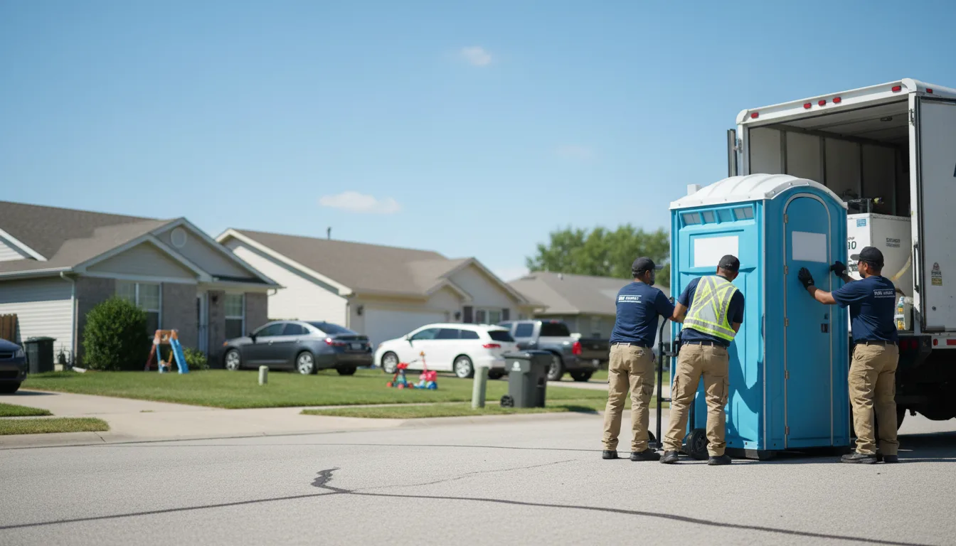 Standard Porta Potty Rentals in Gentry, MO near me